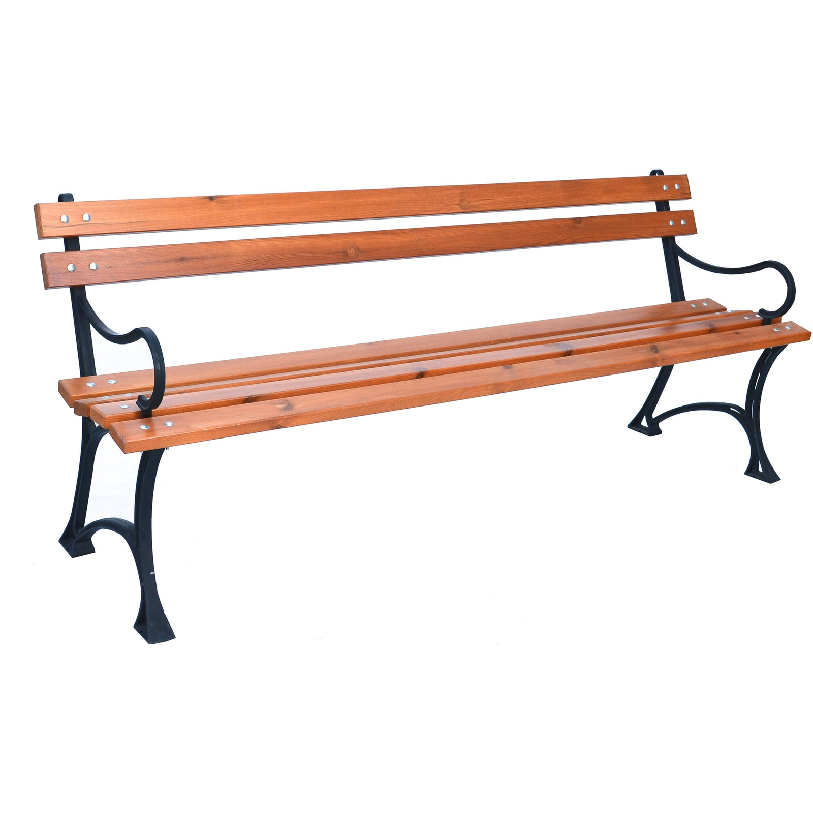 ROJAPLAST kerti pad kartámaszokkal, 180 cm (243/1)