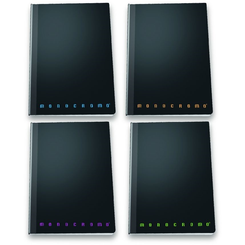 Pigna Monocromo PPL 80lapos A4 kockás füzet többfajta (P1111-0763)