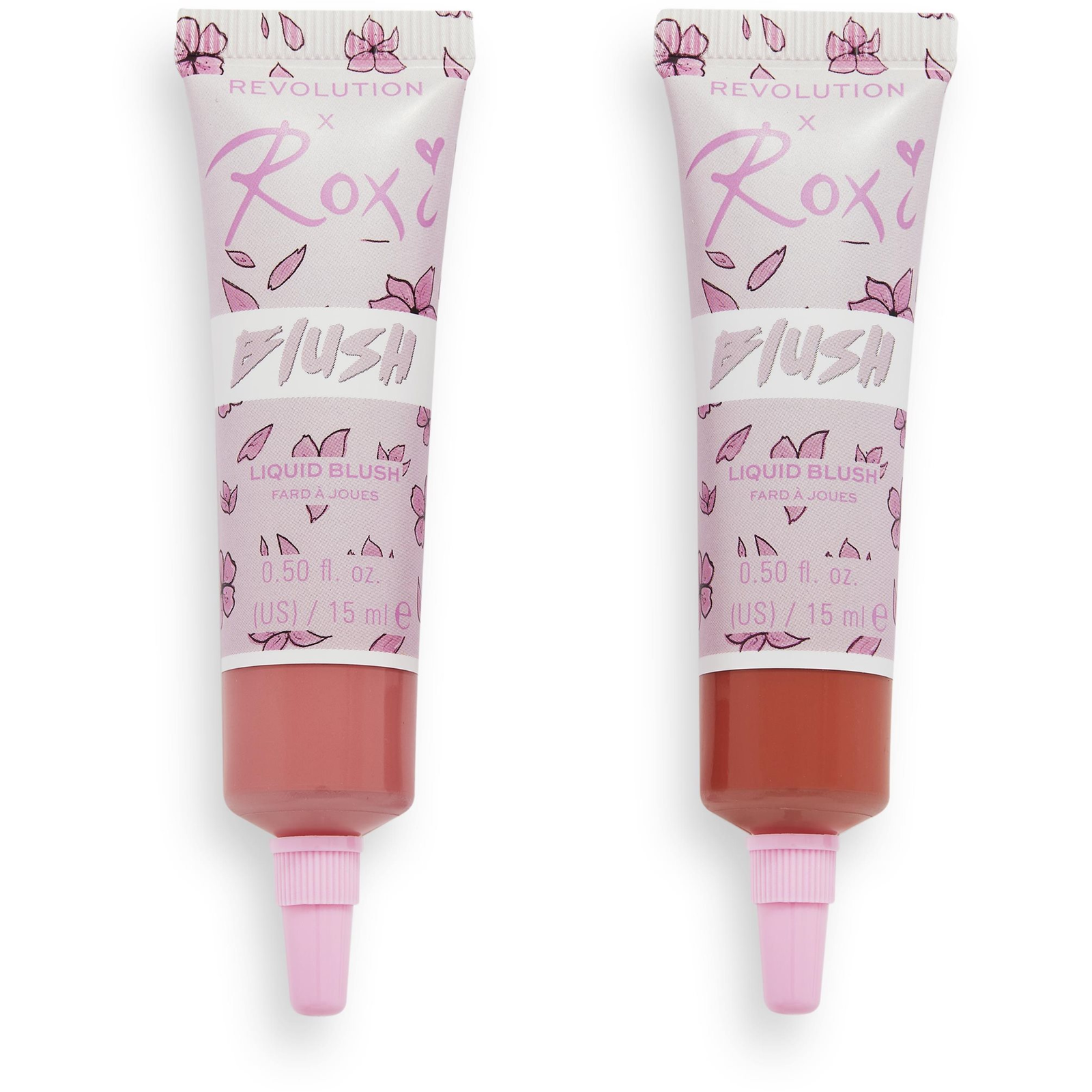 REVOLUTION X Roxi Cherry Blossom Liquid Blush Duo 2 × 15 ml (5057566599764)