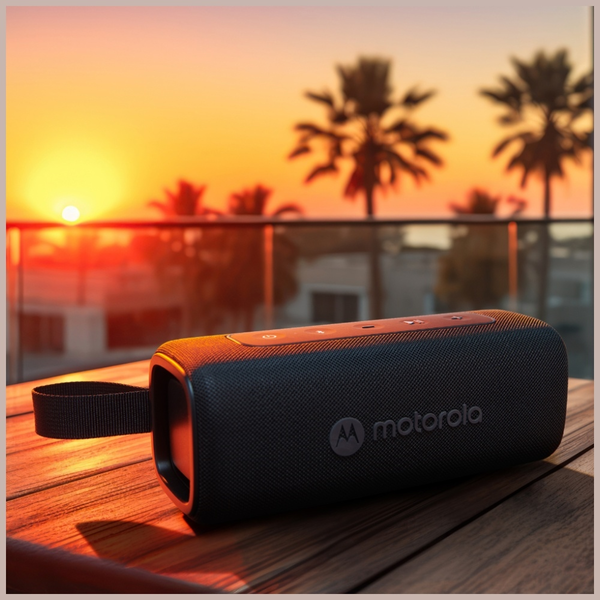 Motorola ROKR 600 Bærbar stereohøjttaler Sort 30 W