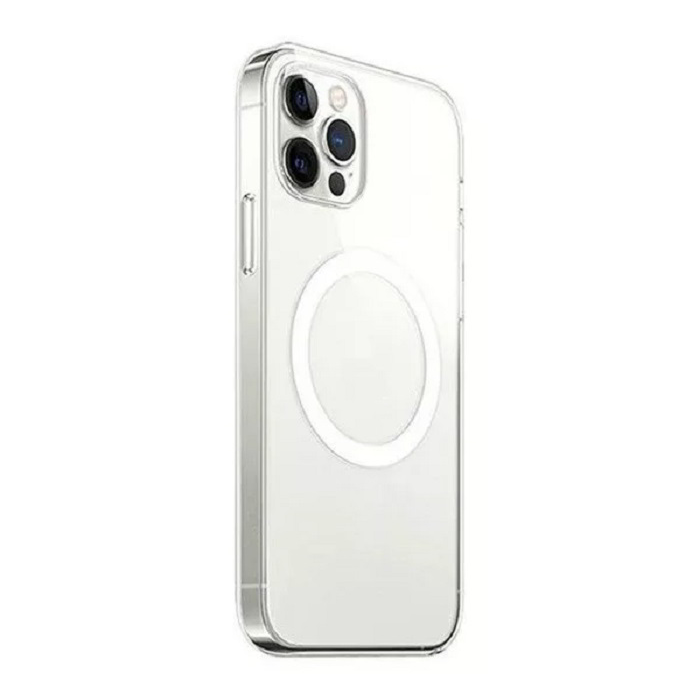 Mercury MagSafe Apple iPhone 13 mini Szilikon Tok - Átlátszó (8809887844811)