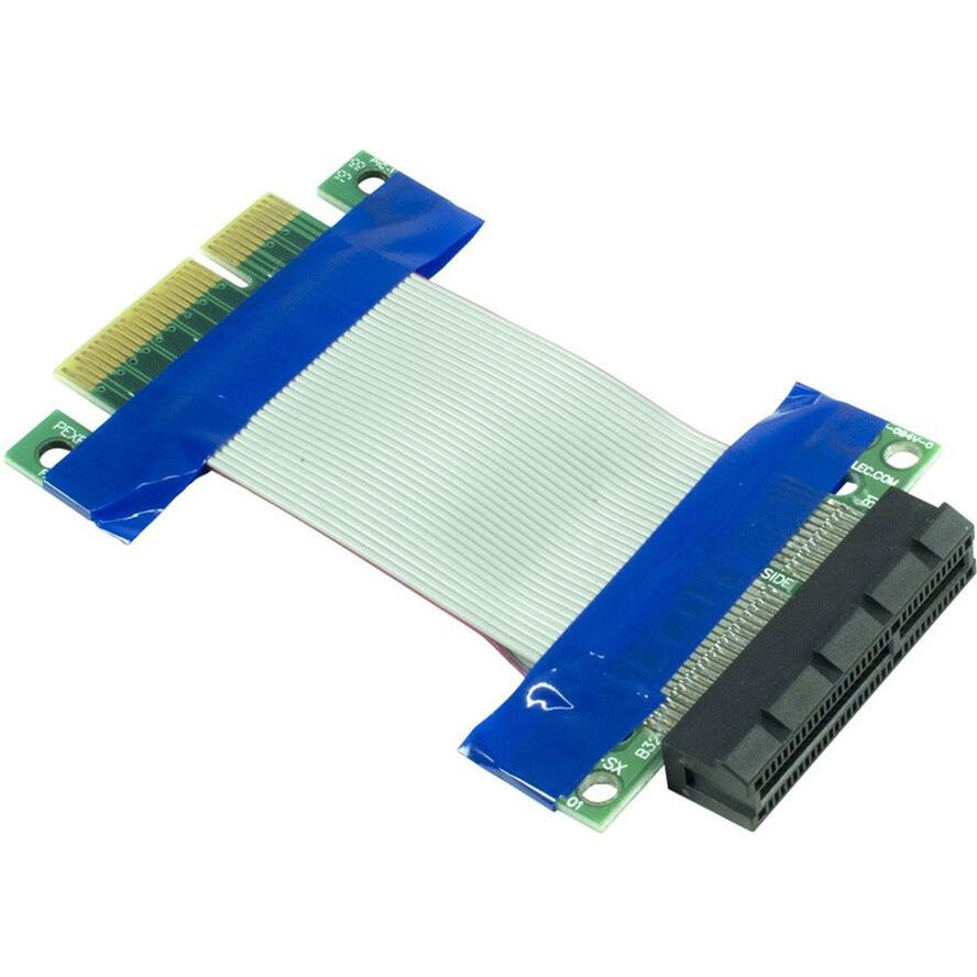 Inter-Tech Riser Card Extender 5 cm PCIe x4 flexibel (88885458) (88885458)