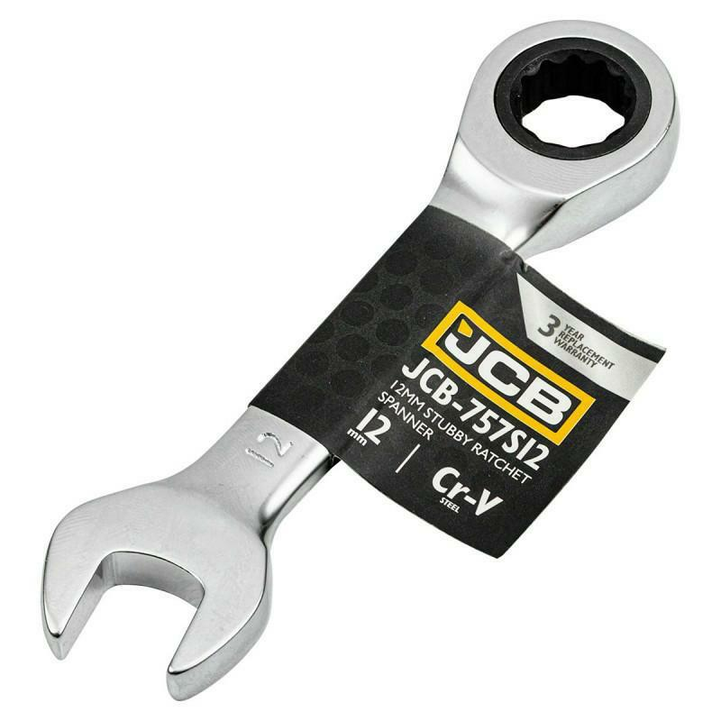 12 MM-ES CSILLAG-VILLÁSKULCS RACSNIS RÖVID ACÉL CR-V JCB (JCB-757S12)