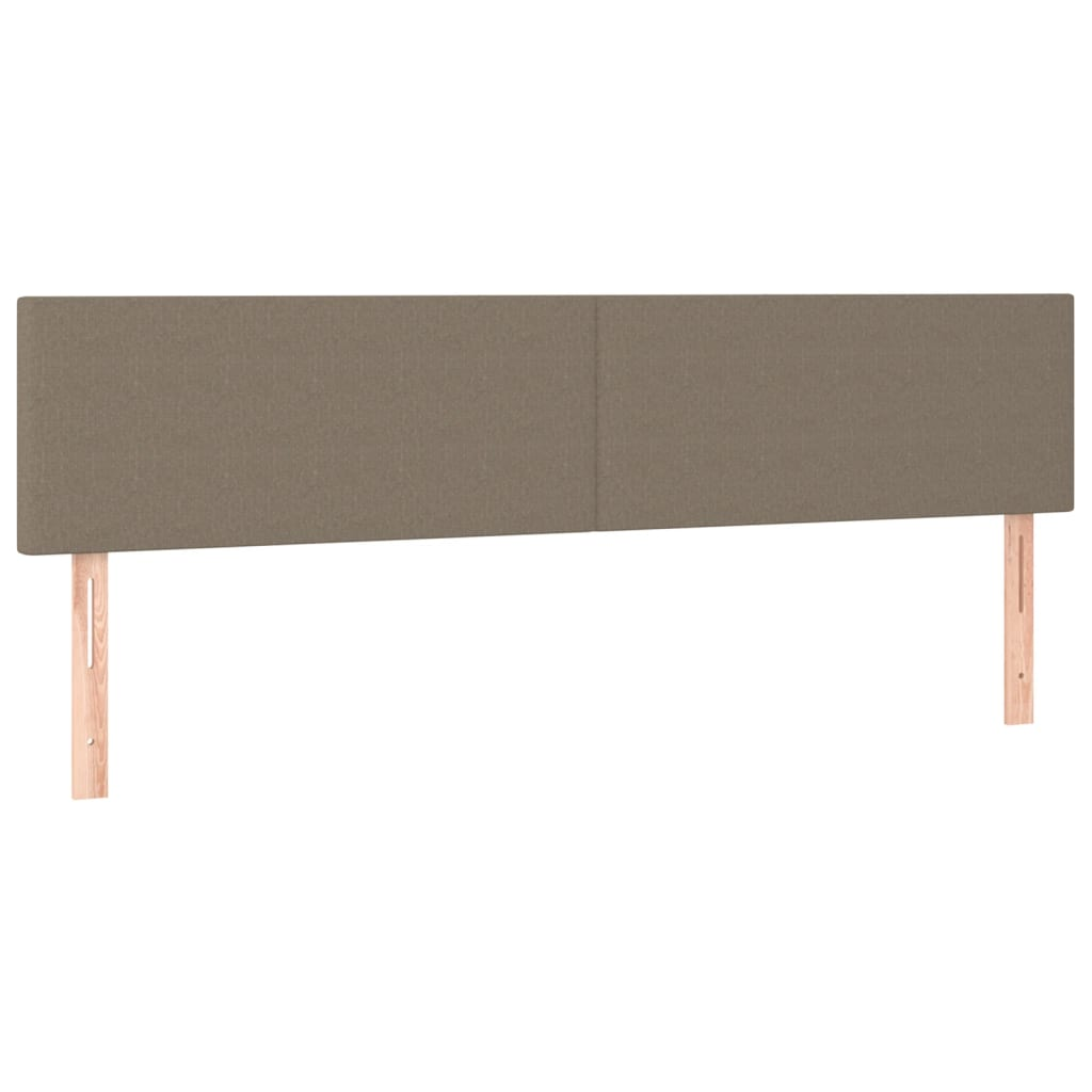 2 db tópszínű szövet fejtámla 80x5x78/88 cm (345808)