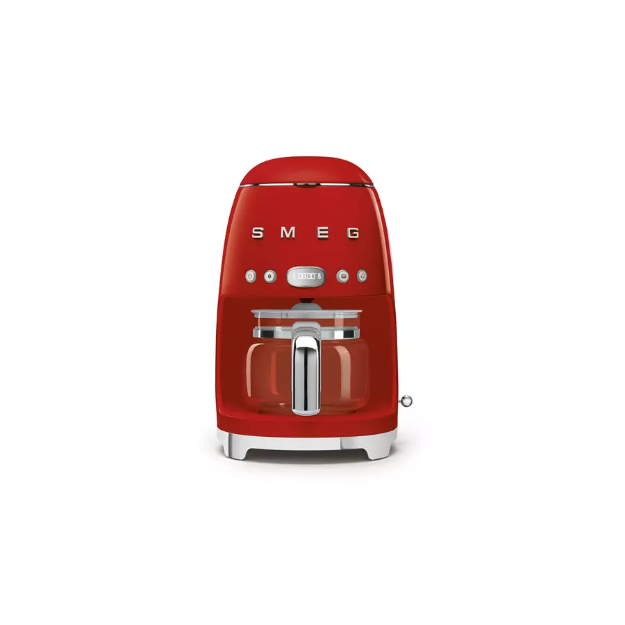 Smeg 50-es évek stílusa filteres kávéfőző piros (DCF02RDEU) (DCF02RDEU)