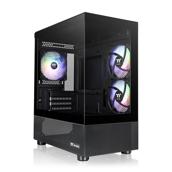 Thermaltake View 170 TG ARGB Micro Chassis Fekete Számítógépház
