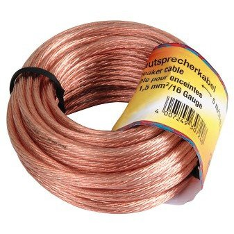 Hama 00062485 lydkabel 10 m Transparent