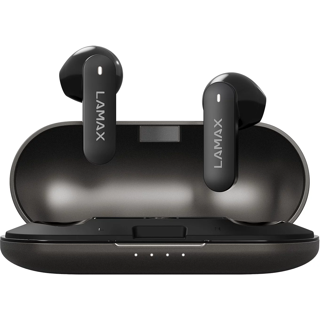LAMAX SteelTones1 Bluetooth Fülhallgató Headset - Fekete (LXIHMSTNS1NAA)