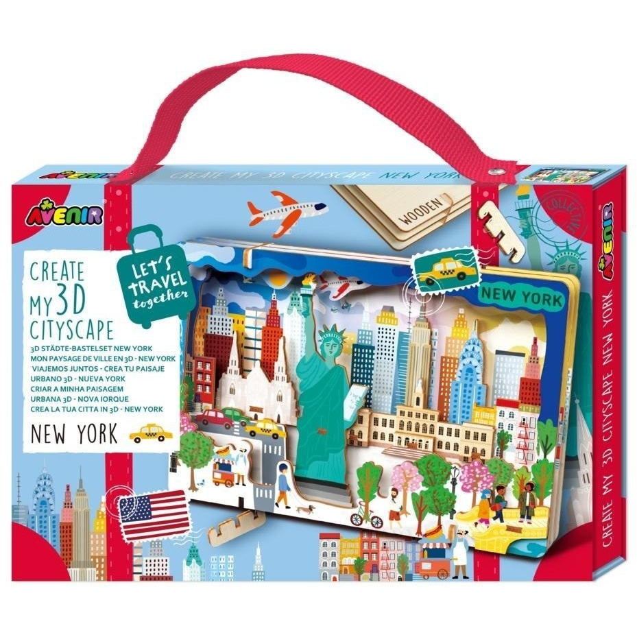 Városkép 3D puzzle, New York Avenir (6920773350802)