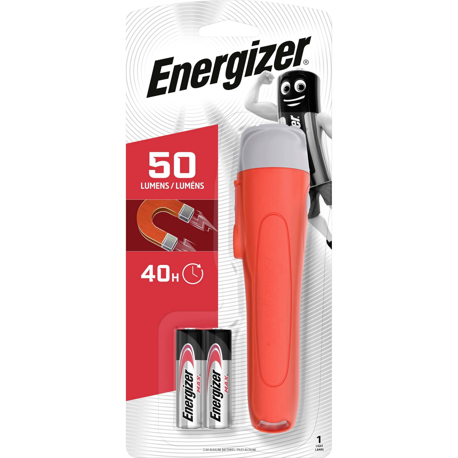 Energizer Magnet LED kézilámpa 50 lm (E301309602) (E301309602)
