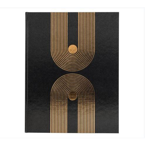 Exacompta vendégkönyv 27x22cm fekete-aranyszínű (47848E) (47848E)