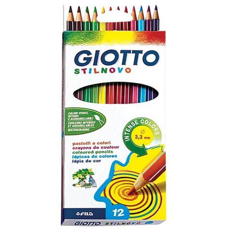 GIOTTO Stilnovo Színes Ceruza Hatszögletű 12 Darabos (273987)