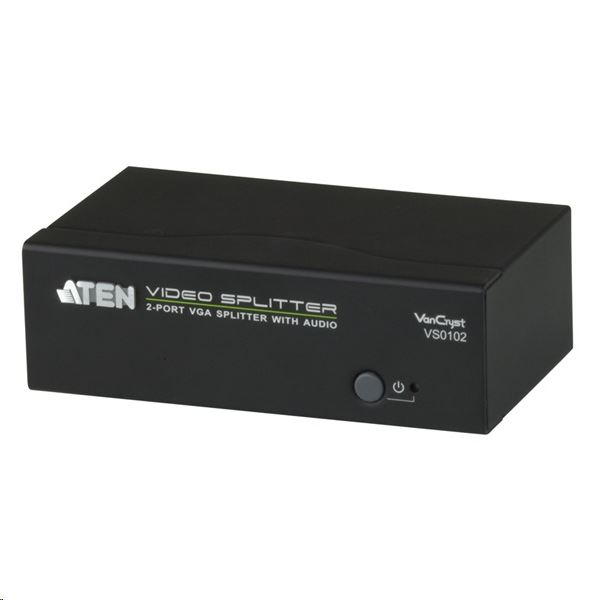 ATEN VanCryst VGA Splitter 2 portos (VS0102-AT-G) (VS0102-AT-G)