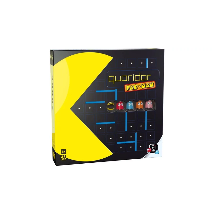 Gigamic Quoridor Pac-Man izgalmas stratégiai társasjáték - Angol (GIG34565)