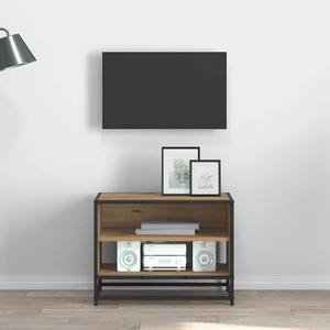 TV szekrény kézműves tölgy 61 x 40 x 46 cm Faanyag