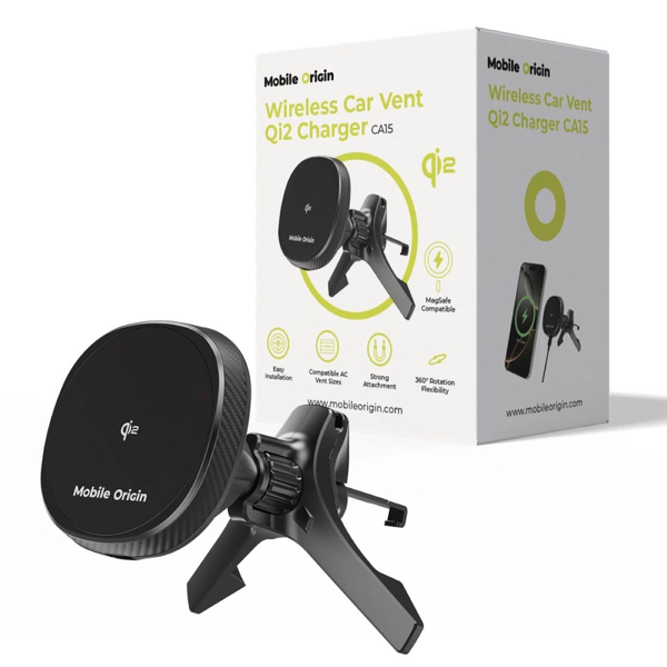 Držák do ventilační mřížky Mobile Origin černý