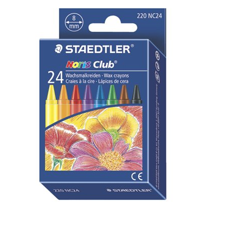 Staedtler Noris Club Zsírkréta - Színes (24 db) (220 NC24)