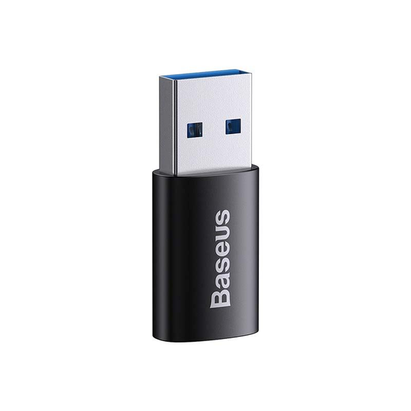 BASEUS Ingenuity mini OTG redukce USB-A 3.1 samec na USB-C samice, černá