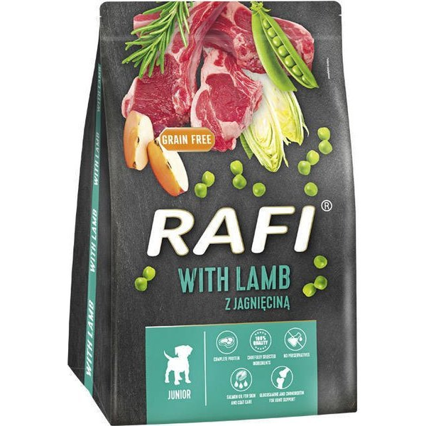 Dolina Noteci DOLINA NOTECI Rafi Junior karma sucha dla psa z jagnięciną 3kg