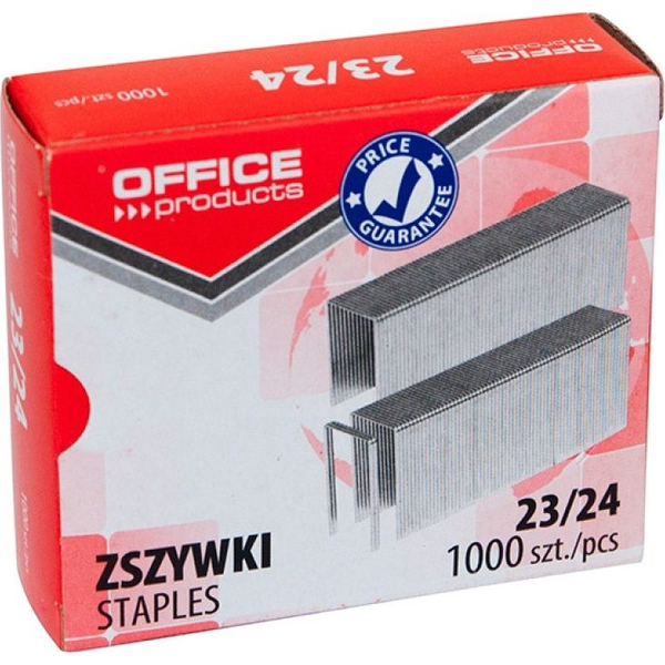  Office Products Zszywki 23/24 1000 sztuk