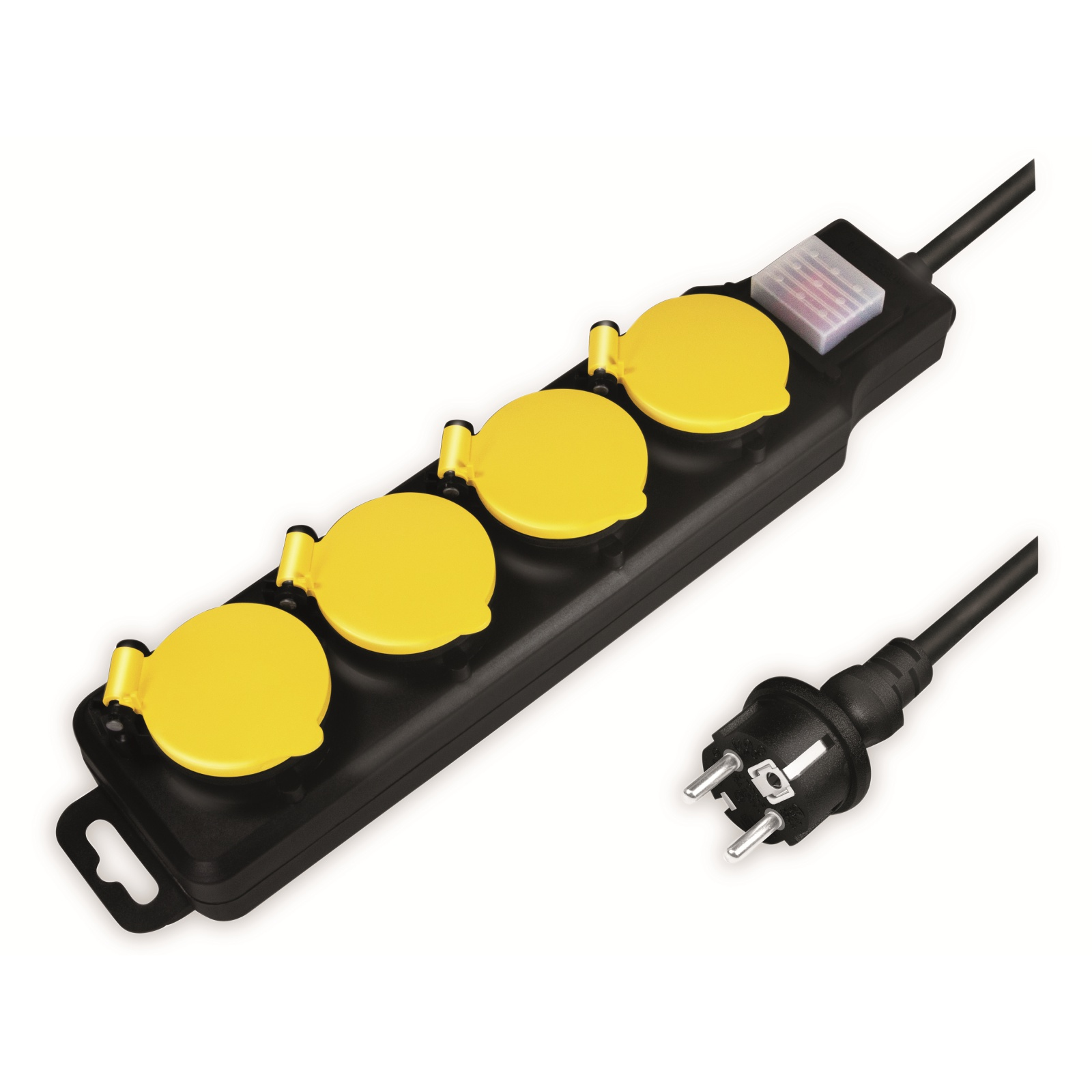 LogiLink LPS254 4-es túlfeszültség védő - elosztó 1.5m (LPS254)