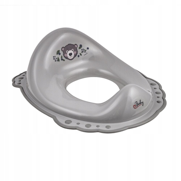 Maltex Wc-Szűkítő Csúszásgátlóval The Nature Buddies Medve- Grey