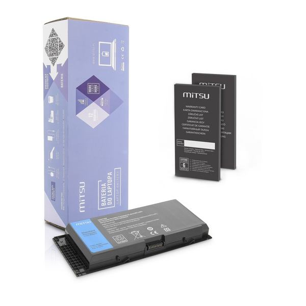 MITSU Dell Precision Notebook akkumulátor 49Wh