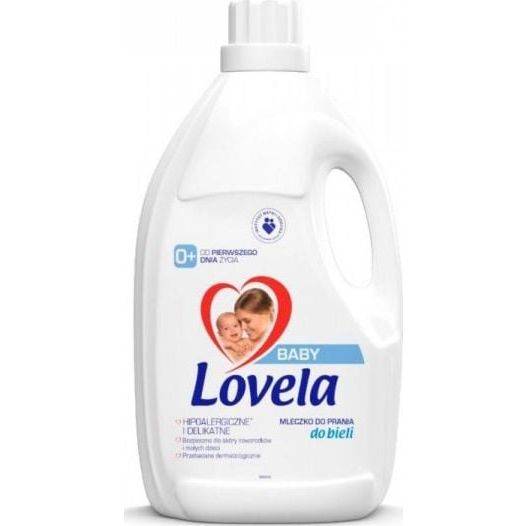 Lovela Baby hipoalergiczne mleczko do prania ubranek niemowlęcych i dziecięcych do bieli 4,5l