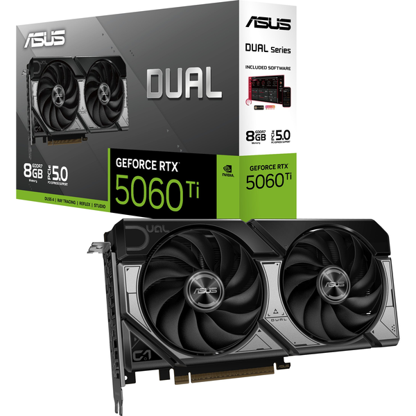 ASUS Dual -RTX5060TI-8G NVIDIA GeForce RTX 5060 Ti 8 GB GDDR7