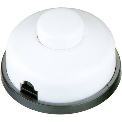 interBär 1 pólusú lábkapcsoló, 6 A 250 V/AC, fehér (8009-608.01)