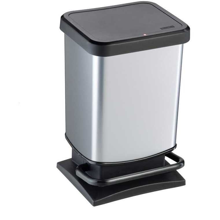Rotho Hulladékgyűjtő PASO 20L - ezüst (1754011005)
