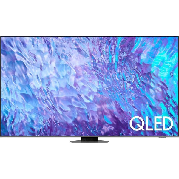 QLED televize Samsung QE98Q80CATXXH 98" 4K UHD stříbrná