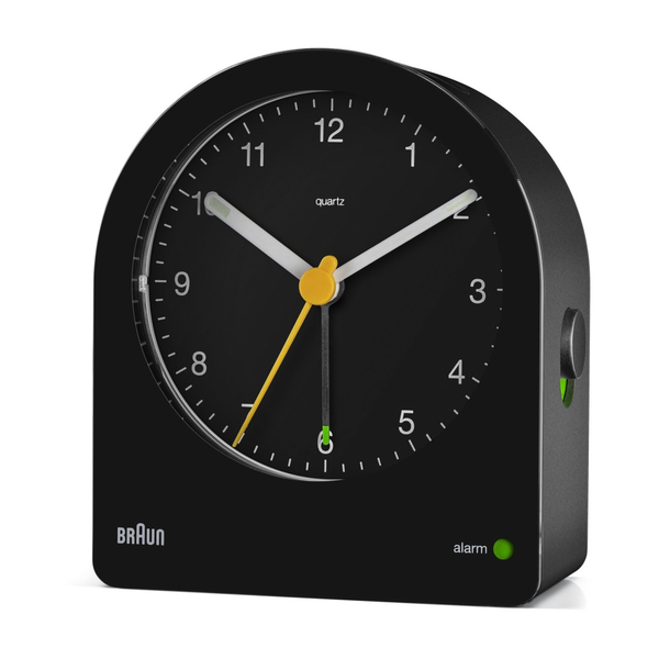 Braun BC22 Quartz alarmur Sort, Gul