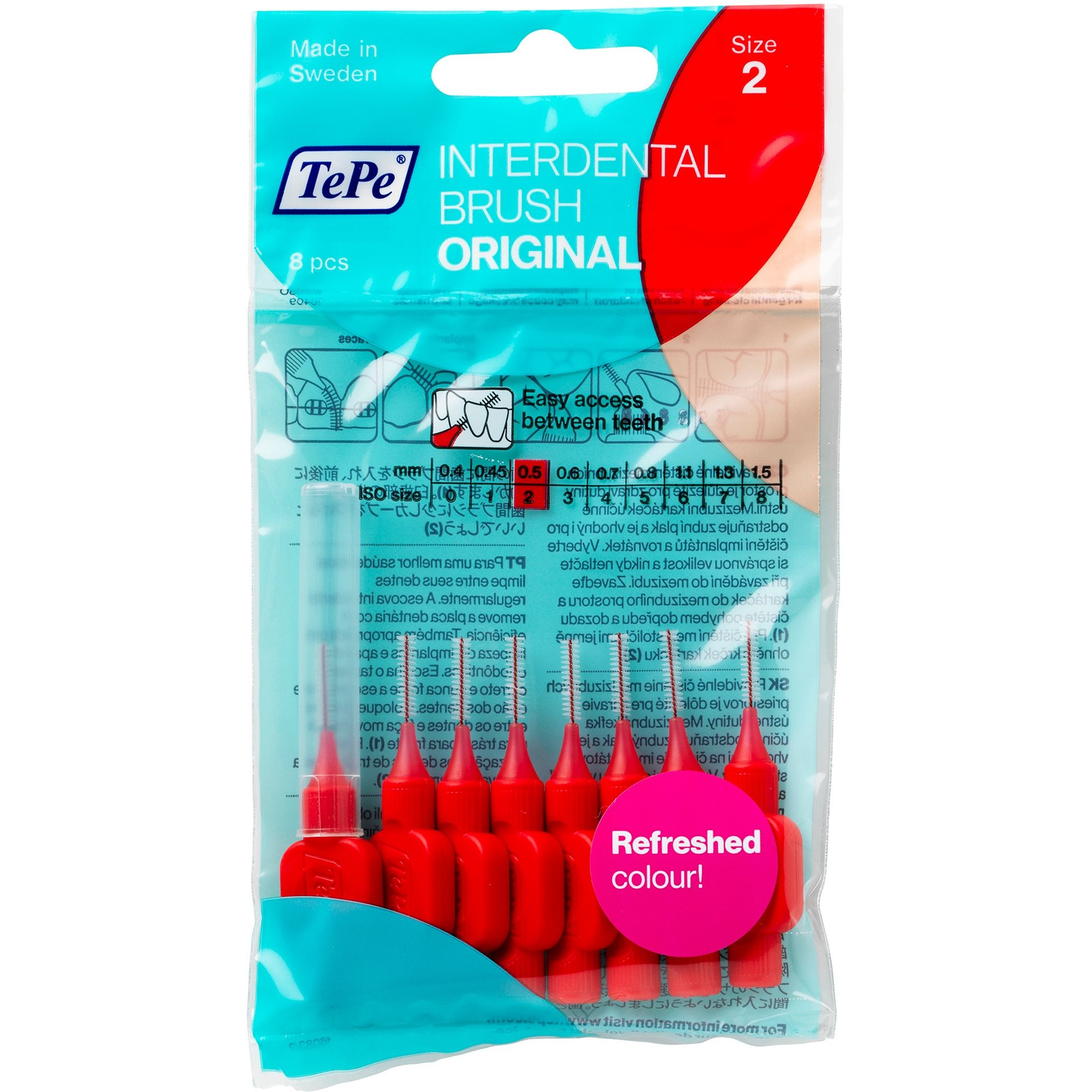 TEPE 0,5 mm normál-vörös (8 db) (7317400002132)