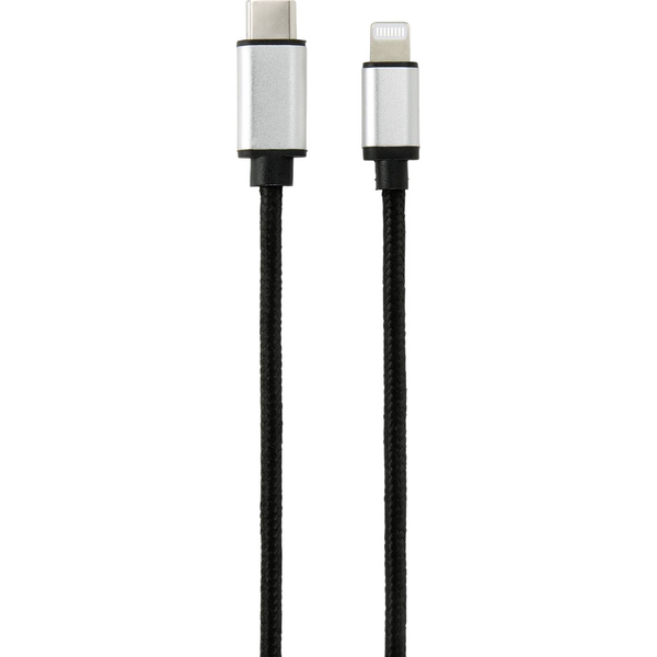 Renkforce Cell phone Csatlakozókábel [1x USB-C dugó - 1x Apple Dock dugó Lightning] 2.00 m Fekete (RF-4353448)