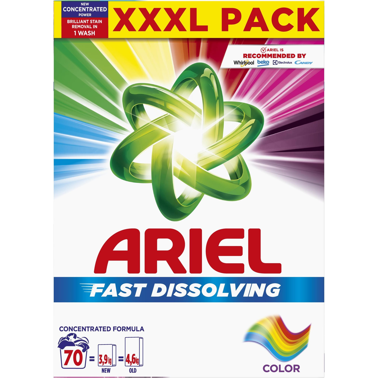 Ariel Color mosószer 3.85 kg (8006540940457) (8006540940457)