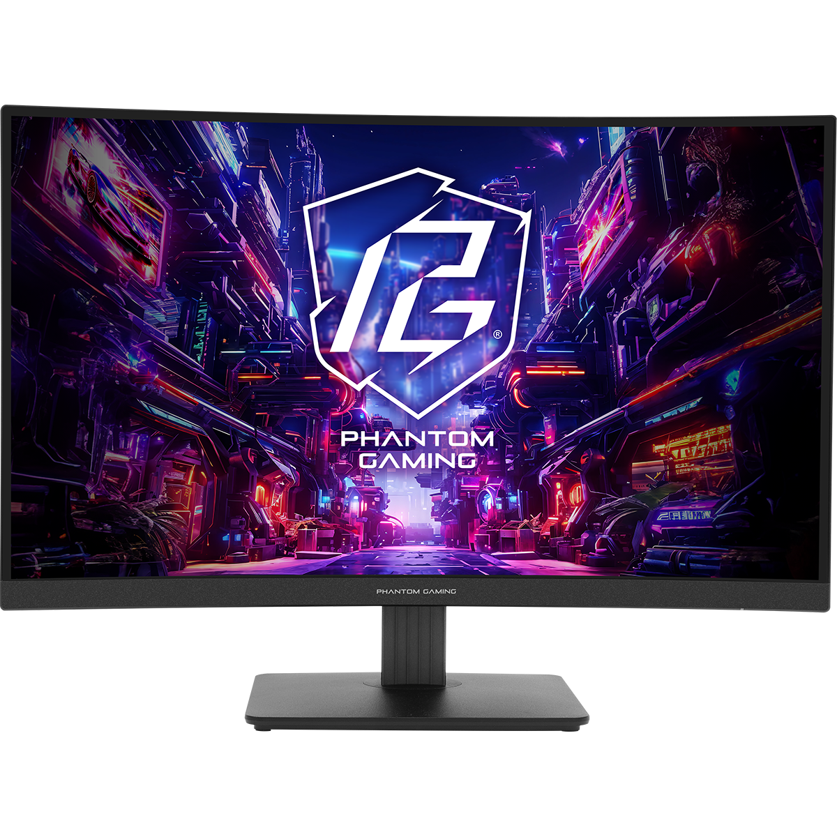 ASRock PG27QRT1B 27" QHD 180Hz VA Ívelt Gaming Monitor (PG27QRT1B)