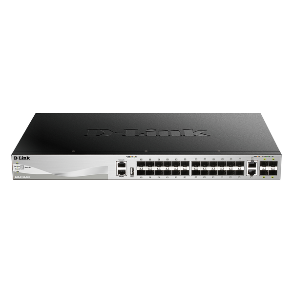 D-Link DGS-3130-30S/E netværksswitch Administreret L3 10G Ethernet (100/1000/10000) Grå