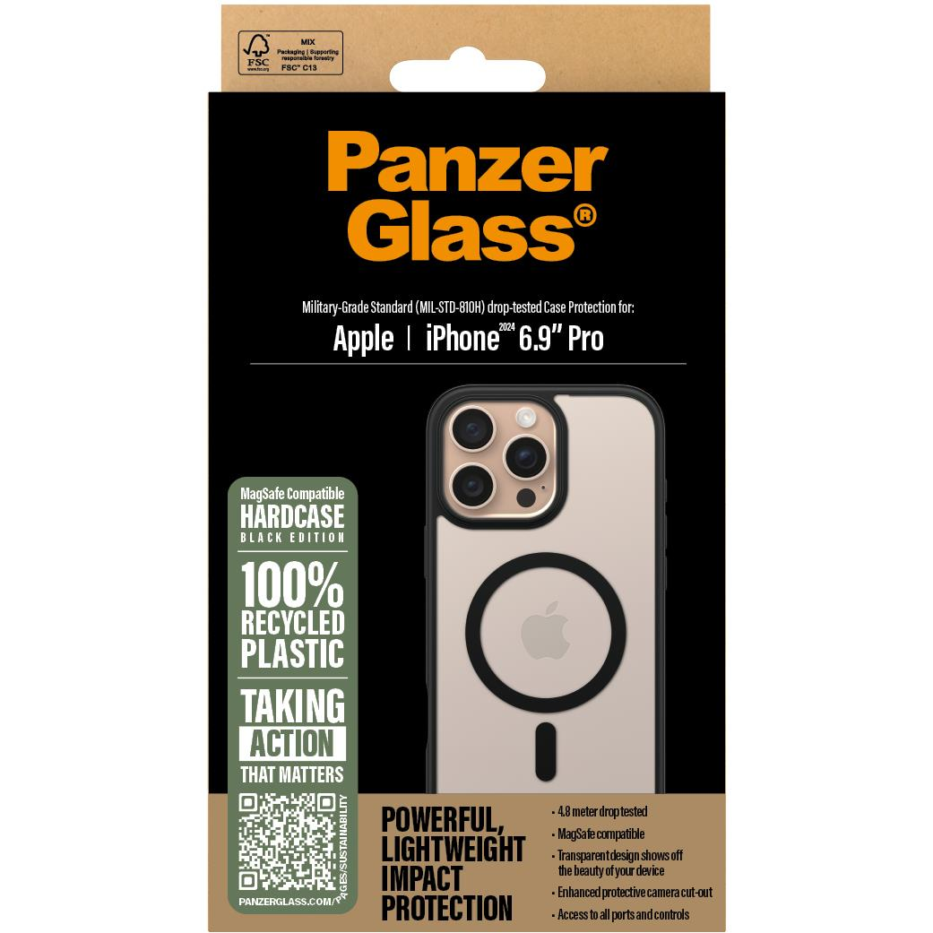 PanzerGlass Apple iPhone 16 Pro Max Hardcase MagSafe fekete tok (1304)