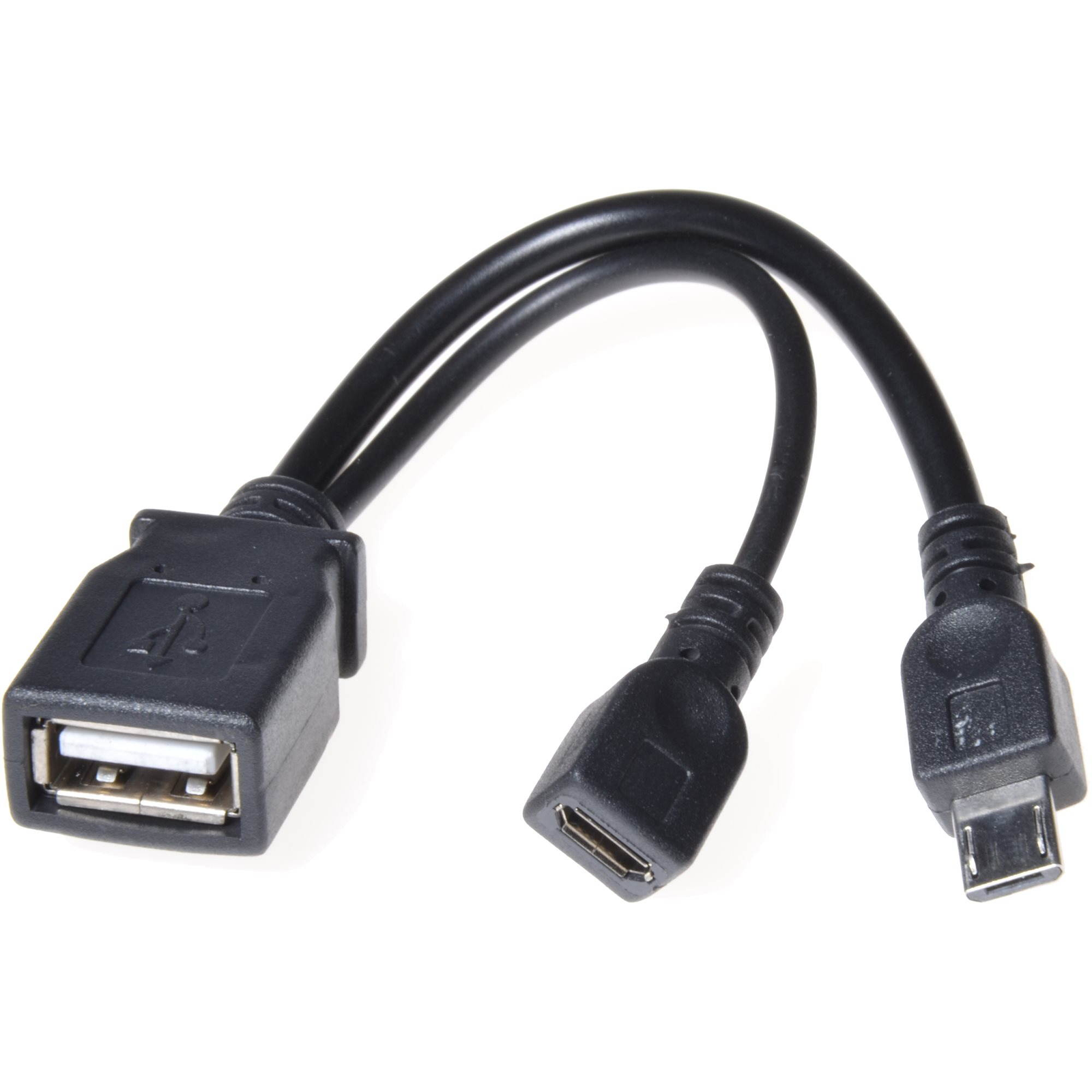 PremiumCord USB A/ female + Micro USB/ female (kur-18)