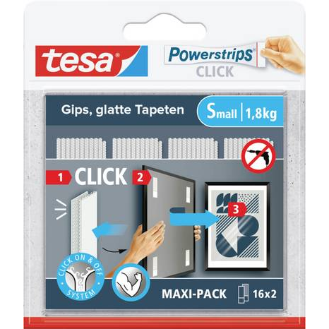 Tesa Powerstrips CLICK (77721-00020-00) (77721-00020-00)
