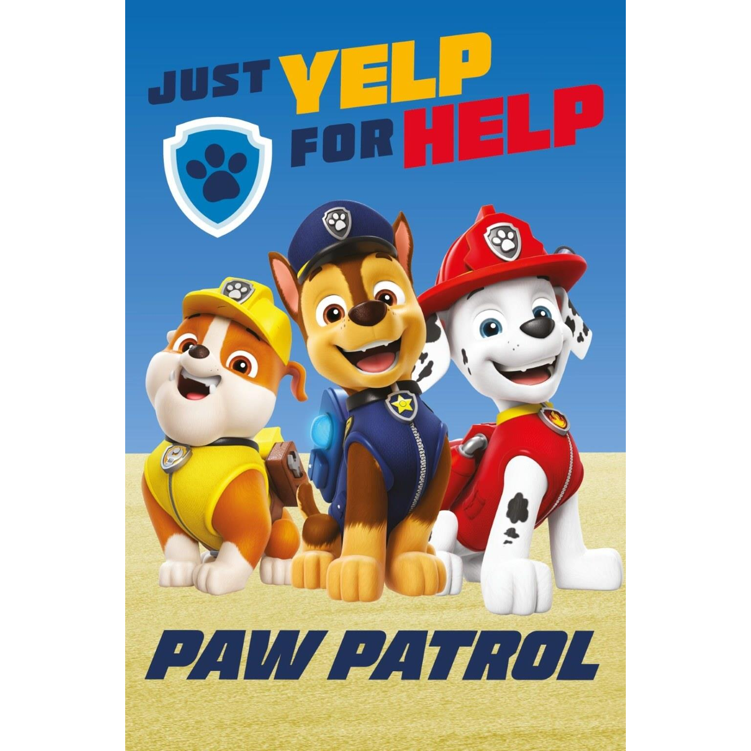 Jerry Fabrics Baby fleece blanket Tlapková Patrola 100 × 150 cm (8592753033920)