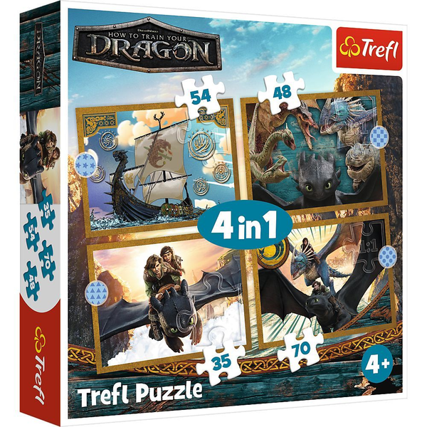 Trefl 34678 puzzle 70 pz Cartoni