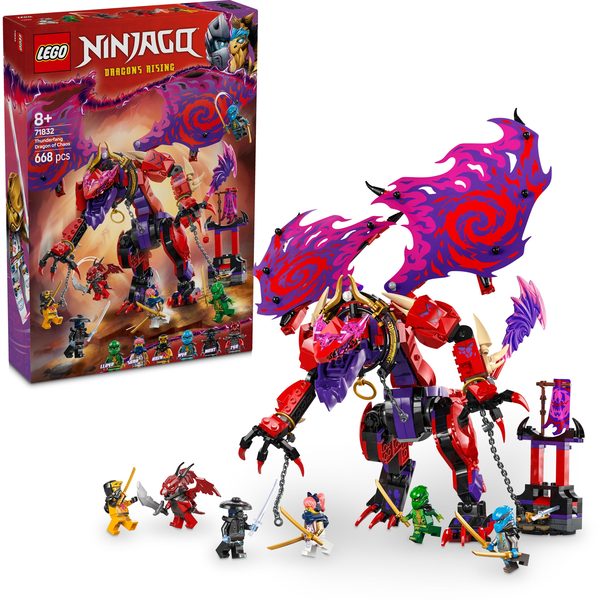 LEGO® NINJAGO® 71832 Thunderfang, a káosz sárkánya