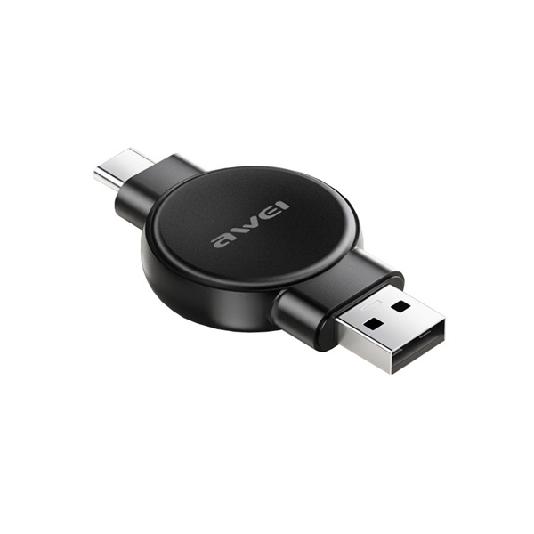 AWEI ład. do zegarka Apple/Samsung Watch W26 czarny/black