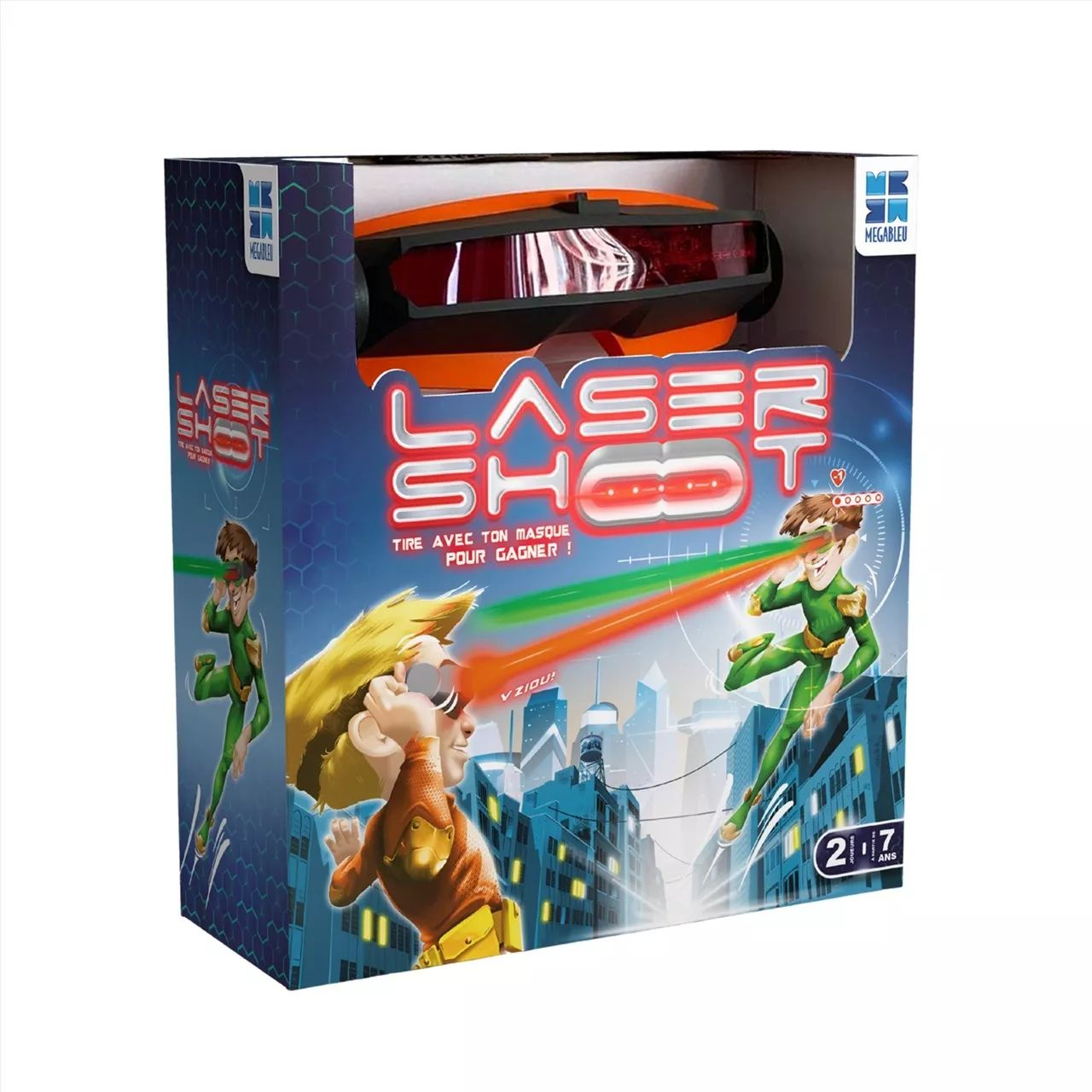 Megableu Lasershoot 2 személyes lézerharc játékszett (678807)