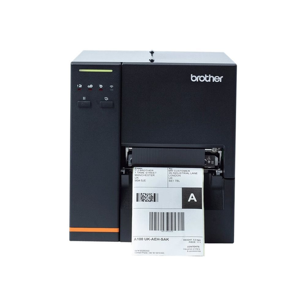 Brother TJ-4020TN принтер за етикети Директен термичен /Термичен трансфер 203 x 203 DPI 254 мм/сек Жичен Ethernet LAN