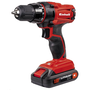 Akku-Bohrschrauber TC-CD 18-2 Li, 18Volt (rot/schwarz, Li-Ionen Akku 1,5Ah)