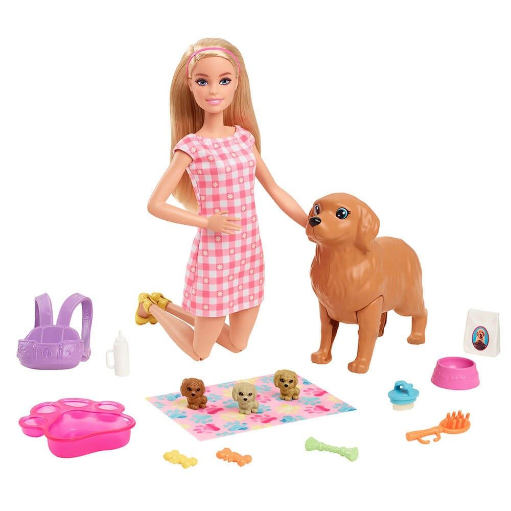 Barbie Newborn Pups playset (HCK75)