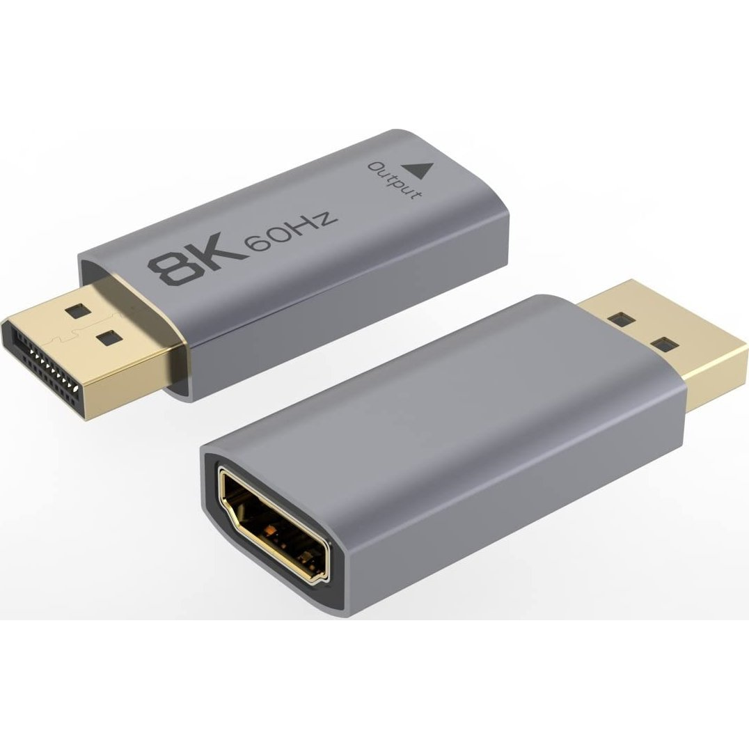 PREMIUMCORD Adapter Displayport - HDMI M/F, 8K60Hz, 4K@144Hz (kportad30)